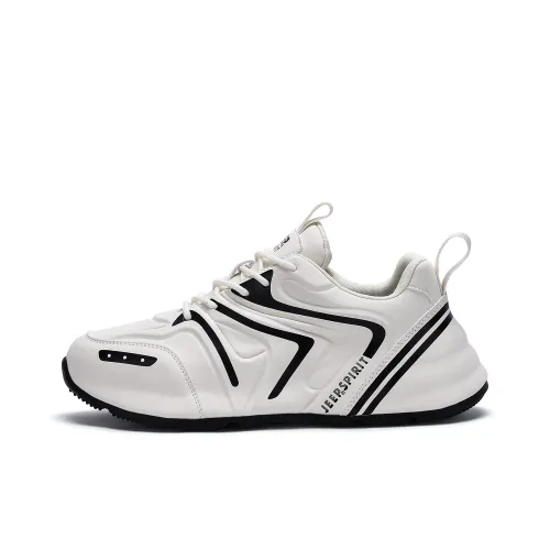 JEEP SPIRIT Износостойкий и Легкий Низкий Топ Повседневная обувь Мужская Шаффлборд Белый