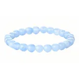 Морское сокровище синий с ледяными кристаллами