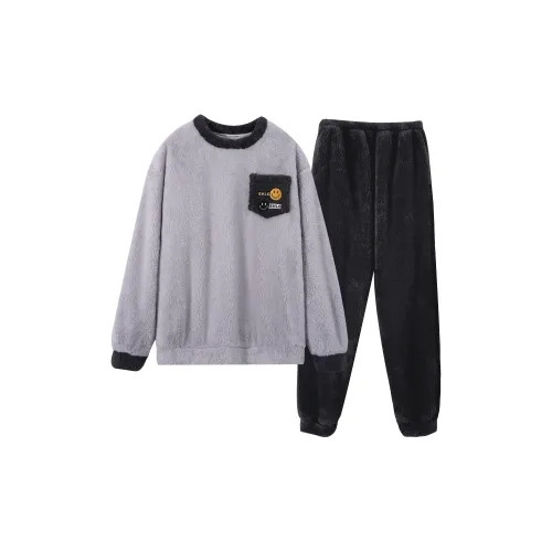 Ta Yan Пижамный комплект Зимний Мужской Серый