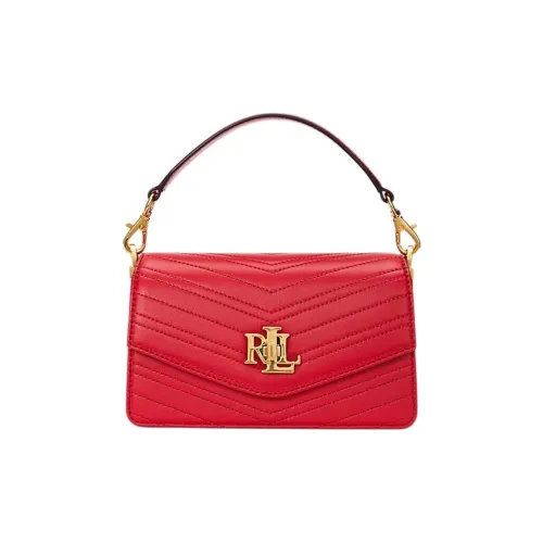 Ralph Lauren Sheepskin Одно Плечо Сумка Маленькая Женская Красная