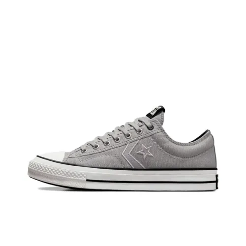 Converse Star Player 76 Canvas Shoes Low Top Gray Men's