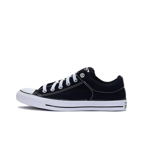 Converse Chuck Taylor All Star Износостойкий и Легкий Низкий Топ Кеды Унисекс Черный Белый