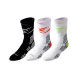 3 упаковки (Белый Зеленый + Белый Оранжевый + Черный)