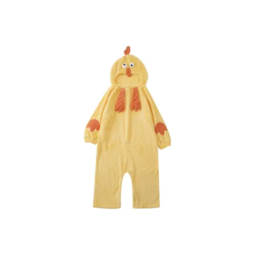 Ta Yan Домашняя одежда Комбинезон Зимний Женский Желтый