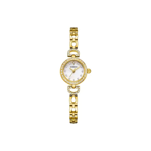 ROERDUM Goddess Series Palace Lock Heart Jade Quartz Movement Steel Strap Women's Watch White Dial ROERDUM Goddess Series Дворцовый замок Сердце Нефритовый кварцевый механизм Стальной ремешок Женские часы Белый циферблат