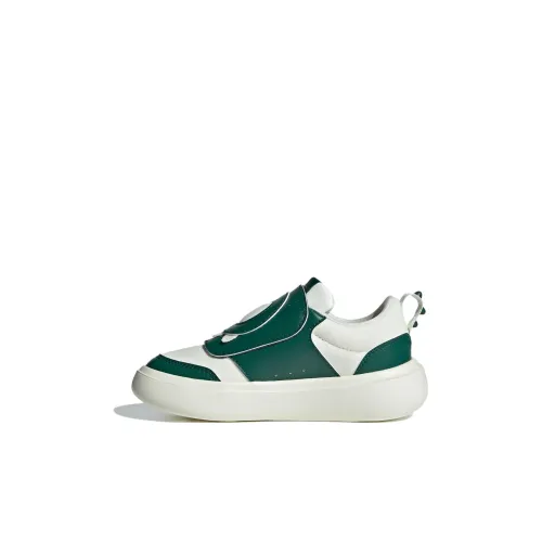 NAILOONG x Adidas Park St Устойчивый к истиранию Дышащие Детские Лайфстайл Кроссовки Белый Зеленый Малыш