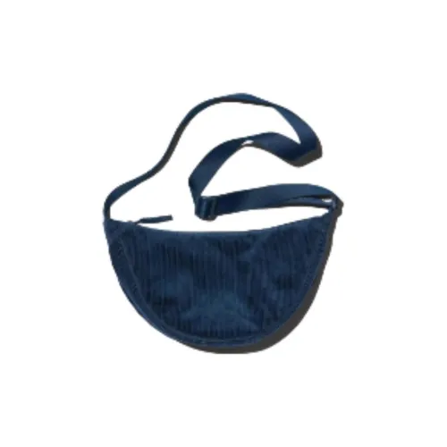 UNIQLO Хлопок Пельмени Сумка через плечо Стандартная Женская Темно-синяя