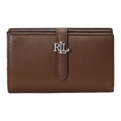 Ralph Lauren Кожа Кошелек Женские Коричневый