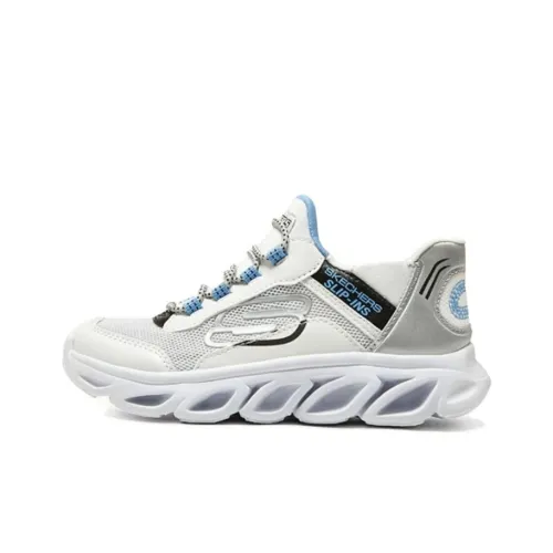 Skechers Hands Бесплатно Slip ins Амортизация Устойчивый к истиранию Дышащий Низкий Топ KIDS Lifestyle Shoes Белый Подростки