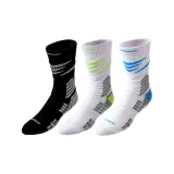 3 упаковки (Белый Синий + Белый Зеленый + Черный)