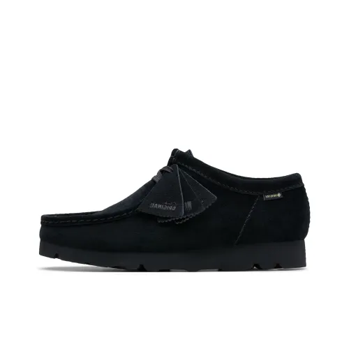 Clarks Мужские повседневные туфли Low Top Черные 261792517 Мужские