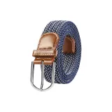 Темно-синий с белыми полосами