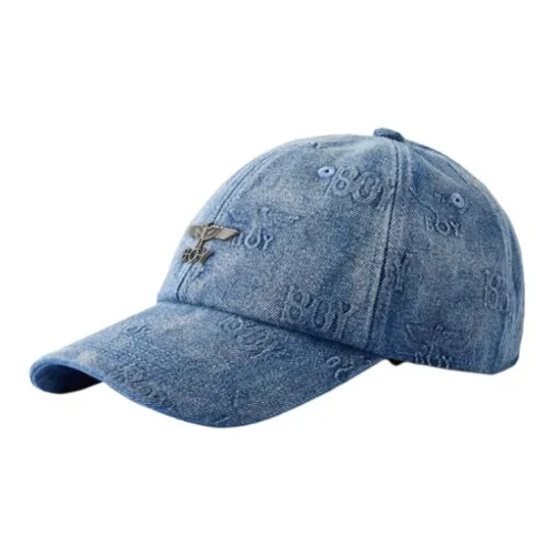 Boy London Хлопок полиэстер регенерированное целлюлозное волокно кепки унисекс синий