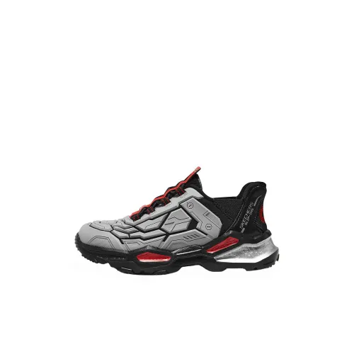 Skechers Hands Бесплатно Slip ins Низкий Топ Kids Lifestyle Shoes Черный Серый Детский