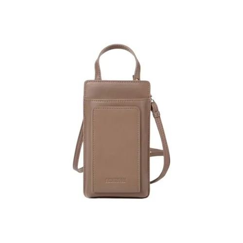 AMERICAN TOURISTER Полиуретан ПУ (полиуретан) Сумка через плечо Мини Женская Тауповая