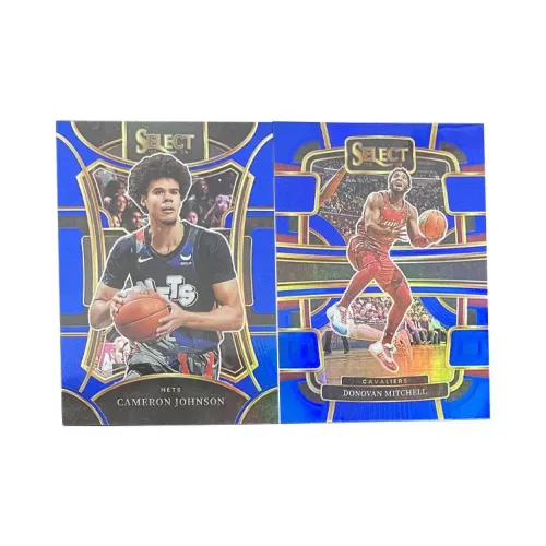 PANINI 2023 24 SELECT Cameron Джонсон+Митчелл Синий Fold Teca Игрок Карта Карта Access пройдет Спортивные карты 2 шт
