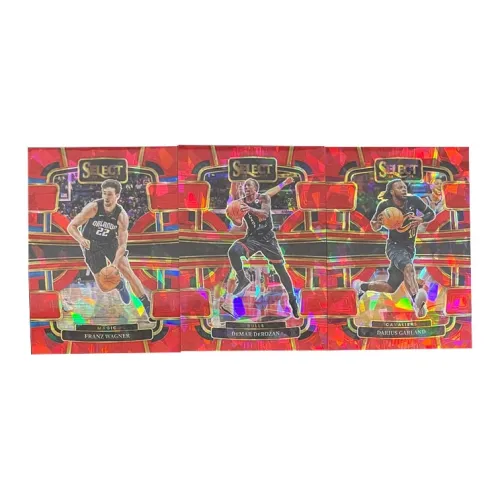 Панини Вагнер+ДеРозан+Гарленд 2023 24 SELECT Красный Складной Тека Игрок Карта Карта Товар Access Спортивные Карты 3 шт