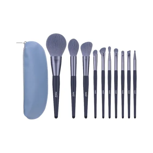 MSQ 10 шт Глубокое море Entry Уровень Кисть для макияжа Инструмент Дружественный к коже Портативный Антибактериальный Мягкий Форма Тень 10 шт