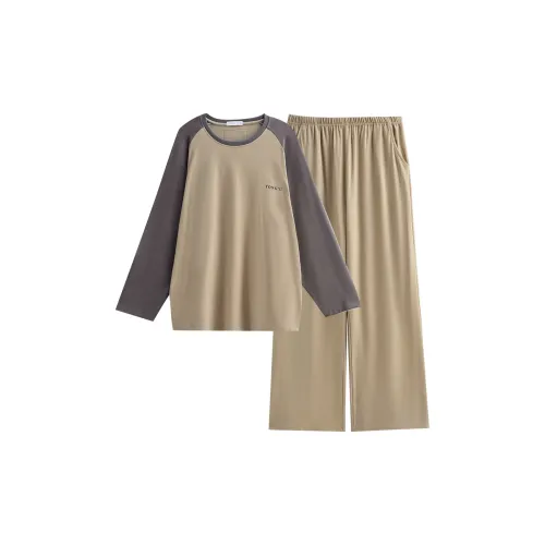 Same Language Пижамный комплект женский Bracken коричневый