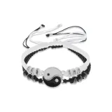 Тайцзи Ткань Вязаный Браслет Пара