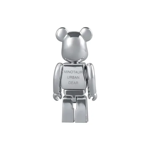 BE@RBRICK MUG Посеребренный Прозрачный Слепой Бокс на Карточке 100% 7см