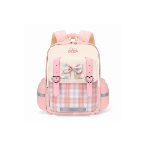 SNOOPY Полиэстер Рюкзак Детский Розовый Фиолетовый Синий Зеленый