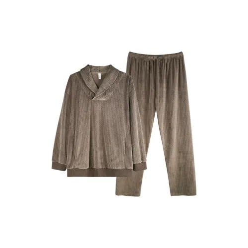 Xuan Liang Пижамный комплект Мужской Каменный серый