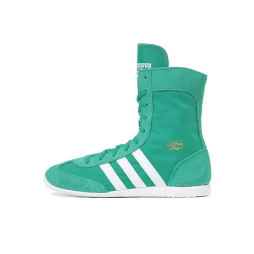 Adidas Originals Япония Slip-resistant Abrasion-resistant High Top Training Shoes Unisex Green Adidas Originals Япония Противоскользящие Устойчивые к истиранию Высокие Кроссовки для тренировок Унисекс Зеленые
