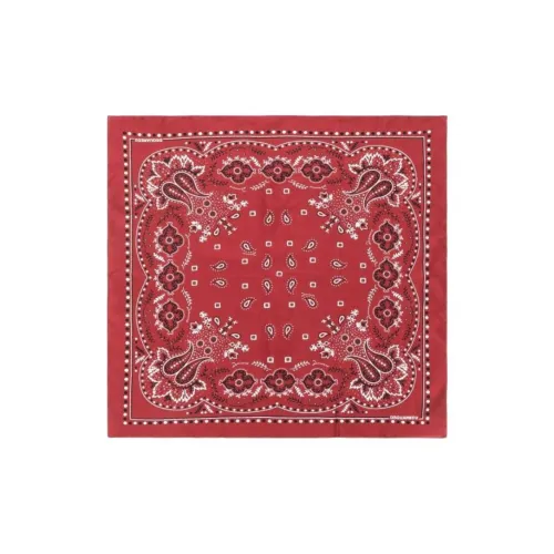 DSQUARED 2 Шелковые шарфы Мужской Темно-красный