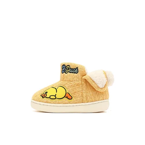 B.Duck Желтая уточка противоскользящая термическая повседневная обувь для детей