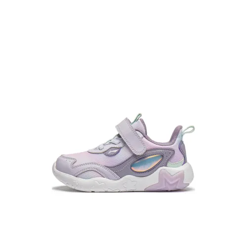 LINING YOUNG Галактический Противоскользящий Устойчивый к истиранию Низкий Топ Casual Фиолетовый Детский