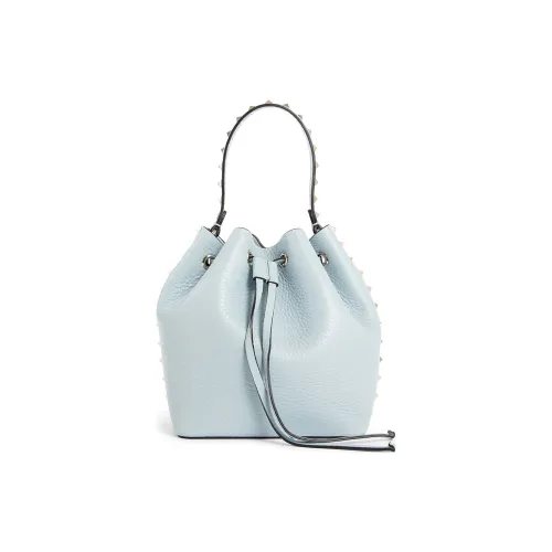 Valentino Сумка из коровьей кожи женская синяя