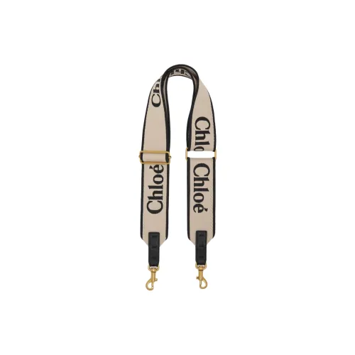 Chloe Полиэстер Сумка Ремень Женская Белый Черный