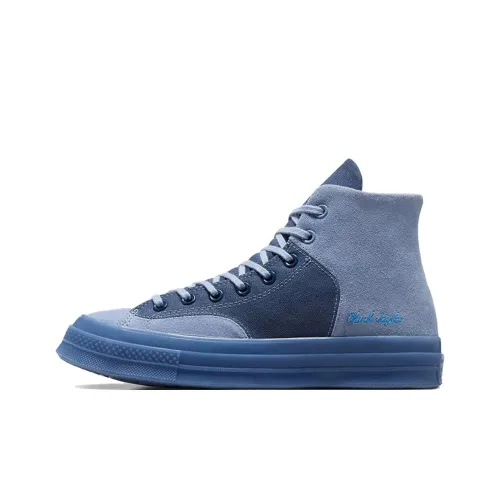 Converse Chuck 70 Marquis Покрытие Slip-Resistant Высокие Кроссовки для Скейтбординга Мужские Темно-Синие