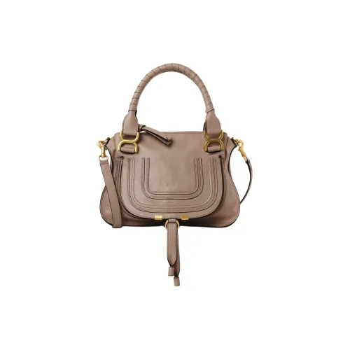 Chloe Блестящая Телячья Кожа Сумка через плечо Сумка Маленькая Женская Wood Розовая