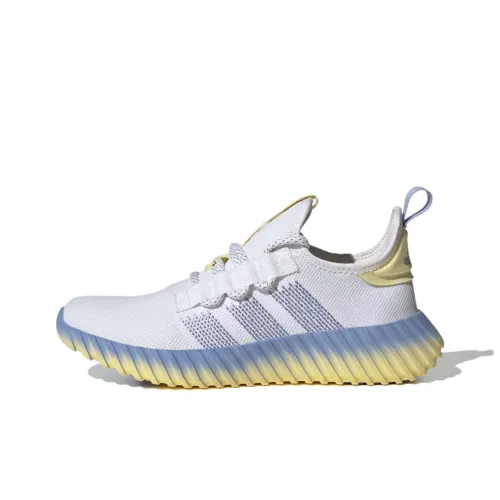 Adidas Kaptir Flow Slip-resistant Abrasion-resistant Low Top Повседневная обувь Женская Белый Синий