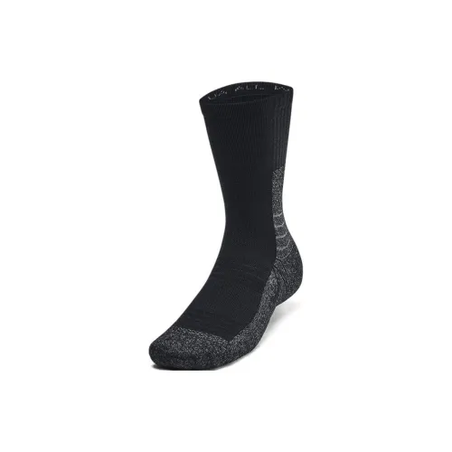 Under Armour 1 шт Черные Унисекс Носки до икры MID