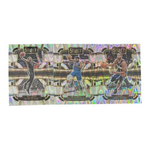 Панини Bane+Towns+Bridges 2023 24 SELECT Серебряный Волна Fold Игрок Карта Карта Товар Access Спортивные карты 3 шт