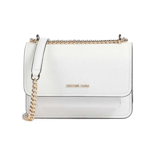 MICHAEL KORS Коровья кожа крупнозернистая Сумка через плечо Сумка на плечо Женская Белая