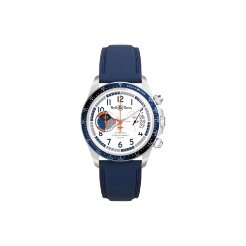 Bell & Ross Автоматический Механический Часы для Мужчин 41 мм Белый