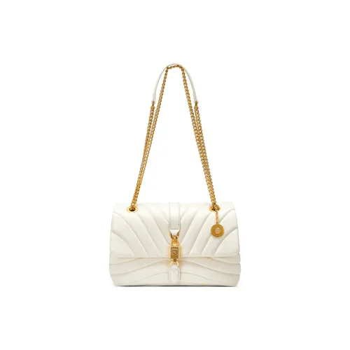 NUCELLE Искусственная кожа Маленькая квадратная сумка Сумка через плечо Подмышечная сумка с цепочкой Женская Многоцветная