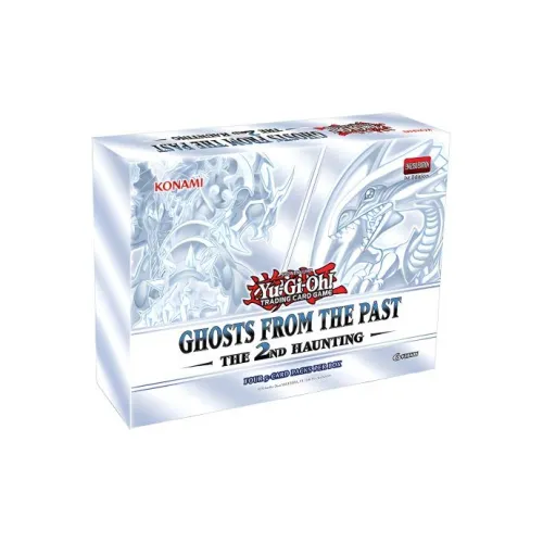 YU Gi Oh! YU Gi Oh! Карты для дуэлей OCG Duel Monsters GHR Призрак Вспышка Коробка 2 Глаза OF Белый дракон Версия для США Карта 1