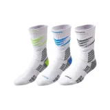 3 упаковки (Белый Серый + Белый Синий + Белый Зеленый)