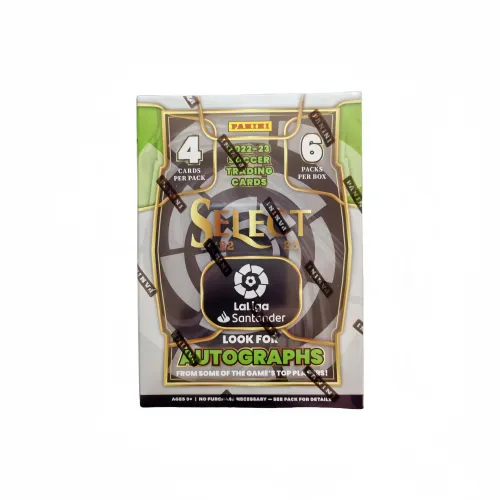 Панини 2022 23 Panini Select LA Liga SE Hand GRENADE Коробка Спортивные карты Целая коробка