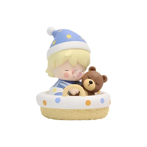 POP MART Коллаборация Edition Little Sweet Bean Sleep Baby Прозрачный Blind Box с карточкой 100%