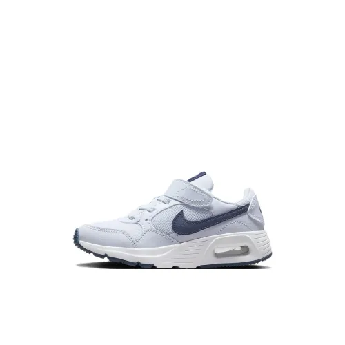 Nike Air Max SC Low Топ Kids Lifestyle Shoes Серый Белый Синий Дети Возраст 3-7 лет