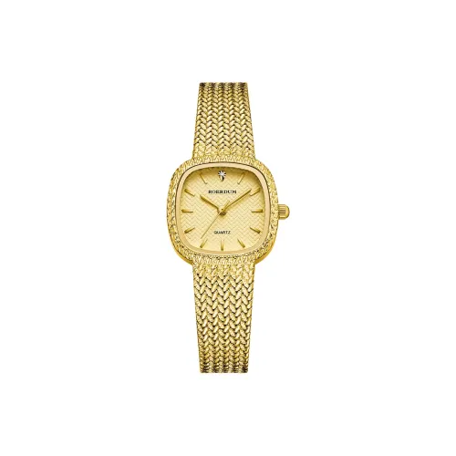 ROERDUM Goddess Series Golden Wheat Field Кварцевый механизм Часы Женские Часы Золотой Циферблат