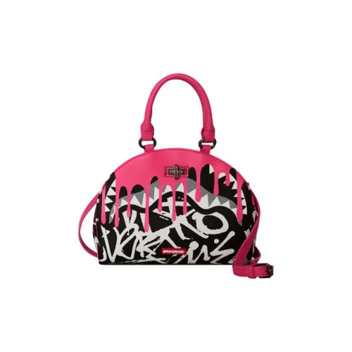 SPRAYGROUND Поливинилхлорид Сумка через плечо Сумка Женская Розовый Черный