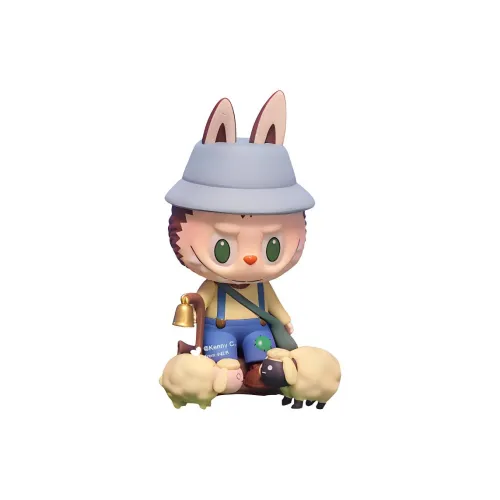 POP MART THE MONSTERS LABUBU Shepherd, Прозрачный Слепой Бокс На Карточке