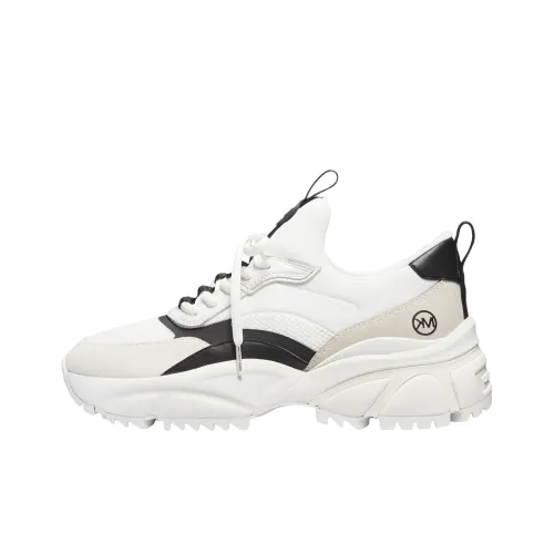 MICHAEL KORS Darius Low Топ Кэжуал 6,5 см Мужской Черный Белый